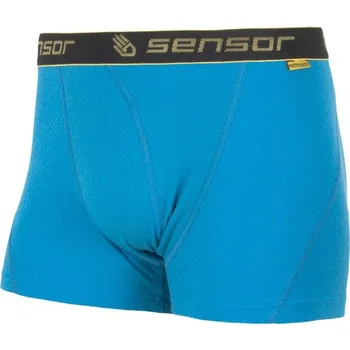 Boxerky boxerky SENSOR MERINO DOUBLE FACE modré