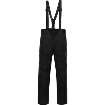 Snowboardové kalhoty kalhoty pánské lyžařské ALPINE PRO EDES 2 s membránou PTX SNOW černé