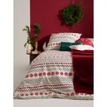 Sinsay - Sada ložního prádla se vánočním vzorem - vícebarevná - 320GP-MLC - 320GP-MLC-ONE