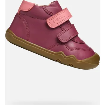 Dívčí polobotky Dívčí barefoot GEOX STEPPIEUP B5663C00085C8H8F FIALOVÁ 26