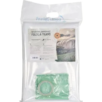 Mulčovací textilie Fólie LDPE 5 x 6 m, 175 µm, UV EXTRA, transparentní, PRAPO