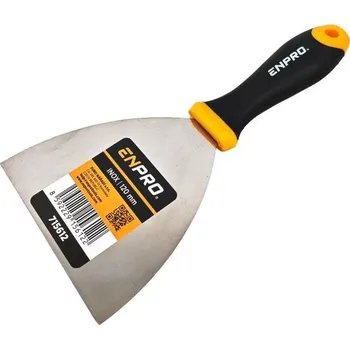 Stavebniny Špachtle nerez, 125 mm, gumová rukojeť, ENPRO