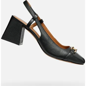 Dámská zimní obuv Dámské boty na podpatku GEOX CORONILLA G011757 ČERNÁ 39,5