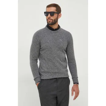 Dámský svetr Vlněný svetr Barbour, XXL, šedá, 09X