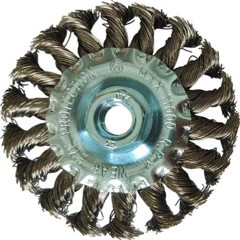 Kartáč radiální, copy, nerezový, 100 mm, M14, ENPRO