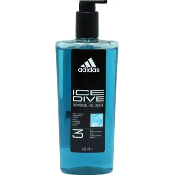 Koupelová kosmetika Adidas sprchový gel 3v1 Ice Dive 600 ml