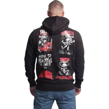 Pánská mikina Pánská mikina Yakuza Patchwork 27022 black velikost: 6XL