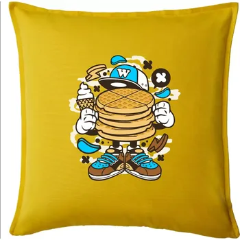 Polštář Waflák - Polštář 50x50 - 50x50 - Pouze potah ( Žlutá )