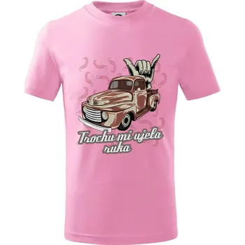 Trochu mi ujela ruka - Tričko dětské bavlněné - 98 cm / 2 roky ( Růžová )