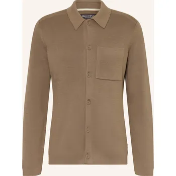 Pánský svetr Marc O'polo Pánský Pletený Kardigan, khaki, S