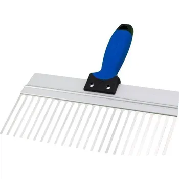 Zednické hladítko Hřeben omítací, 290 mm, KUBALA