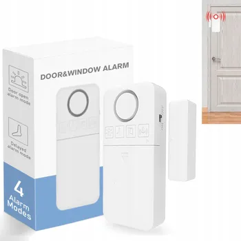 Zabezpečení domácnosti ALARM NA DVEŘE A OKNA, 130DB SNÍMAČ OTEVŘENÍ OKNA PROTI VLÁMÁNÍ
