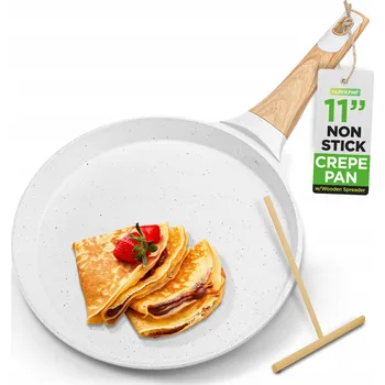 Pánev Pánev na palačinky Nutrichef 28 cm s nepřilnavým povrchem