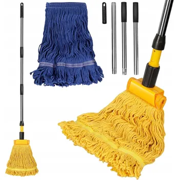mop MOP NA PODLAHU ŠŇŮROVÝ BAVLNĚNÝ NÁHRADA 2x NÁHRADNÍ MOP
