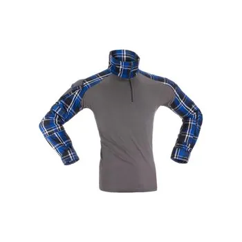 Pánská košile Taktická košile Invader Gear Combat Flannel - modrá, XXL