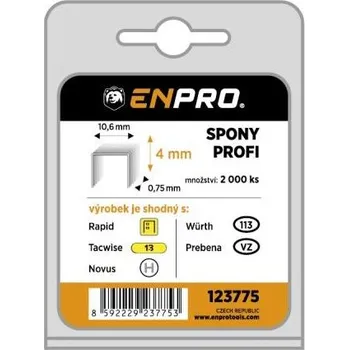 Průmyslová sponka Spony PROFI, 581/04 mm, 2000 ks, ENPRO
