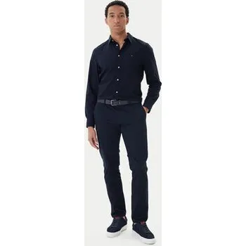 Oblečení a móda Tommy Hilfiger Košile MW0MW40460 Tmavomodrá Slim Fit L