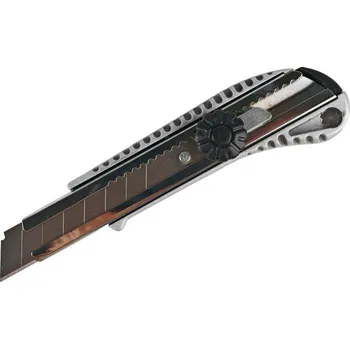 Dílna Nůž odlamovací s aretačním kolečkem, 18 mm, ALU-M1, ENPRO