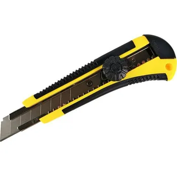 Dílna Nůž odlamovací s aretačním kolečkem, SET s náhradními čepelkami, 25 mm, ENPRO