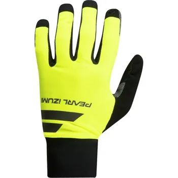 Cyklistické rukavice rukavice pánské PEARL iZUMi ESCAPE SOFTSHELL LITE žluté