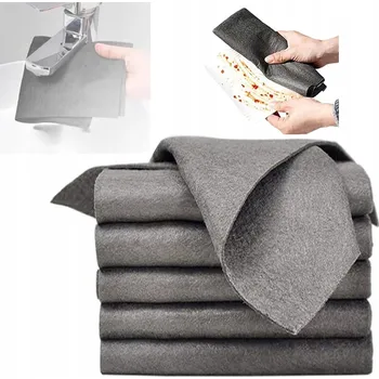 Utěrka Utěrka z mikrovlákna SoCool v balení 5 ks šedý