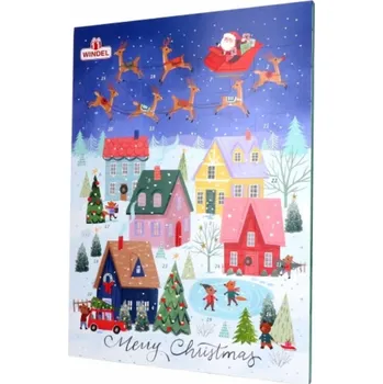 Cukrovinka Windel Vánoční adventní kalendář pro děti na Vánoce 75g Německo