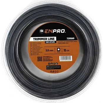 Struna do sekačky Struna do sekačky, 3,5 mm x 15 m, čtverec s nylonovým středem, ENPRO