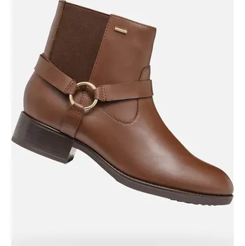 Dámská zimní obuv Dámské kotníkové boty GEOX FELICITY ABX G004337 HNĚDÁ 40