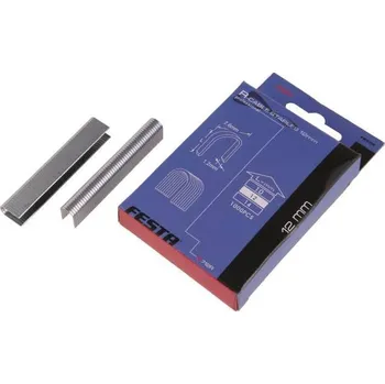 Průmyslová sponka Spony oblé EXTRA, 12 mm, 1000 ks