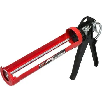 Vytlačovací pistole Pistole vytlačovací na silikon zpevněná, FASTER TOOLS