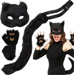 kočka 4 ks černý Ruhhy 26248