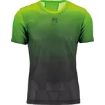 KARPOS Cyklistické triko s krátkým rukávem - VERVE MESH - černá/zelená