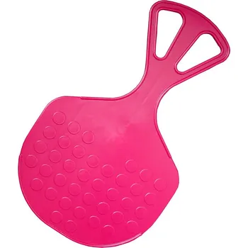 Sáně kluzák lopata Plastkon Mrazík vínový