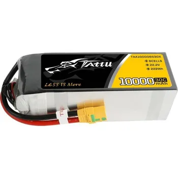 Baterie Tattu 10000mAh 22,2V 30C 6S1P XT90 Anti-spark Plug