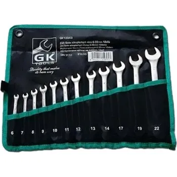 Klíč XTline GK10343 Klíče očkoploché 12ks