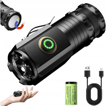 Svítilna Multifunkční LED svítilna s vysokým výkonem 5000 lm