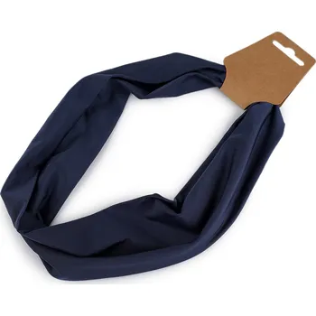 Čelenka Dámská sportovní čelenka, velké, 6 modrá tmavá