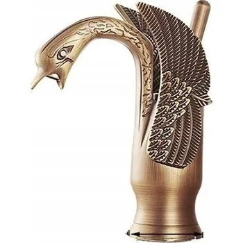 Vodovodní baterie Stojánková umyvadlová baterie CHDE Retro zlatá