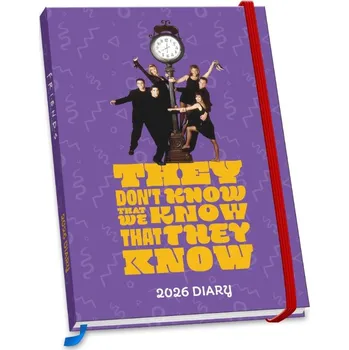 Diář Friends|Přátelé: Citáty (A5 15 x 21,5 x 1,5 cm)