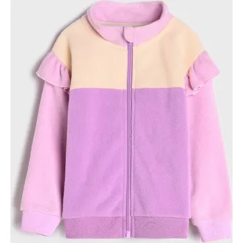 Dívčí mikina Sinsay - Rozepínací mikina - levandulová - 309BA-04X - 309BA-04X-74-1