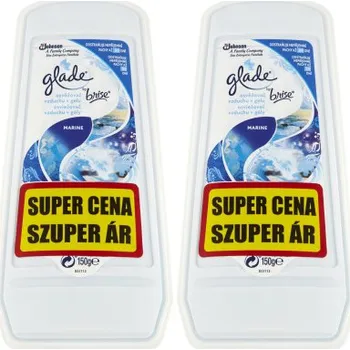 Osvěžovač vzduchu Glade osvěžovač vzduchu Gel Pure Clean Marine duo pack 2× 150 g
