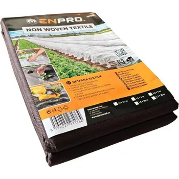 Textilie netkaná, 1,6 x 50 m, 50 g/m2, hnědá, ENPRO
