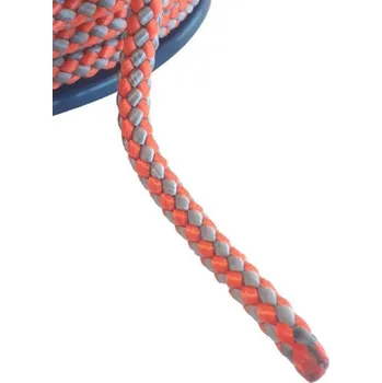 Lany Šňůra pletená bez jádra PPV 6 mm, 100 m, oranžovo-šedá, ENPRO