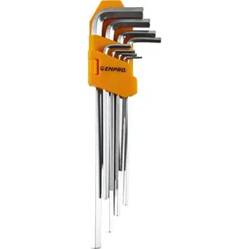 Ruční nářadí Sada imbusů 1,5 - 10 mm, 9 ks, CrV long, ENPRO