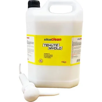 Mýdlo Mýdlo tekuté s dávkovací pumpičkou, 5 L, SILCO