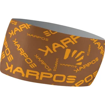 Sportovní čelenka KARPOS Cyklistická čelenka - PELMO - hnědá/žlutá