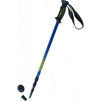 Trekingová hůl hole HAVEN Trekking teleskopické modro-reflexní žluté