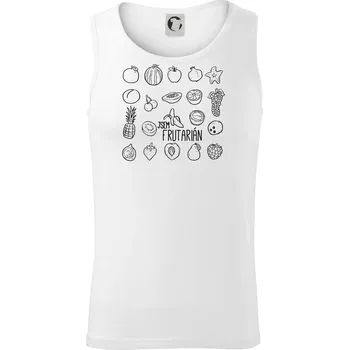 Jsem frutarián - ovoce - Tílko pánské Core - M ( Bílá )