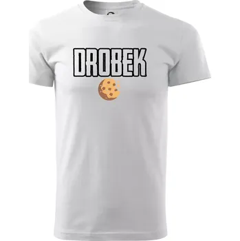 Pánské tričko Drobek - sušenka - Triko extra velké (5-8XL) - 8XL ( Bílá )