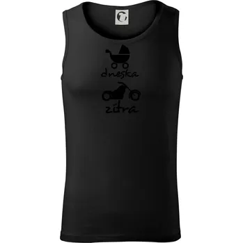 Dnes zítra Harley - Tílko pánské Core - S ( Černá )